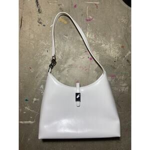 Guess Leather Eggshell White Handbag, y2k